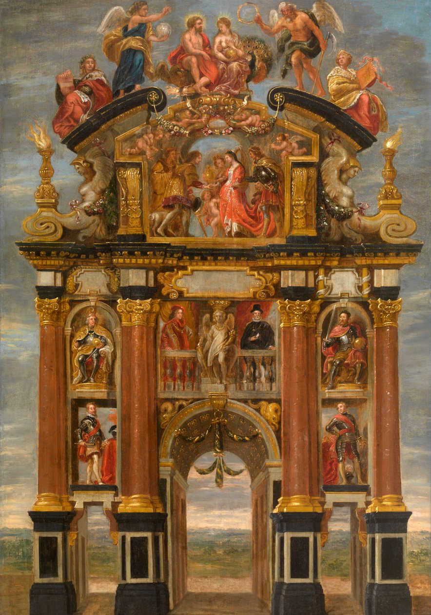 Triumphbogen von König Philipp IV. von Spanien - Theodoor van Thulden