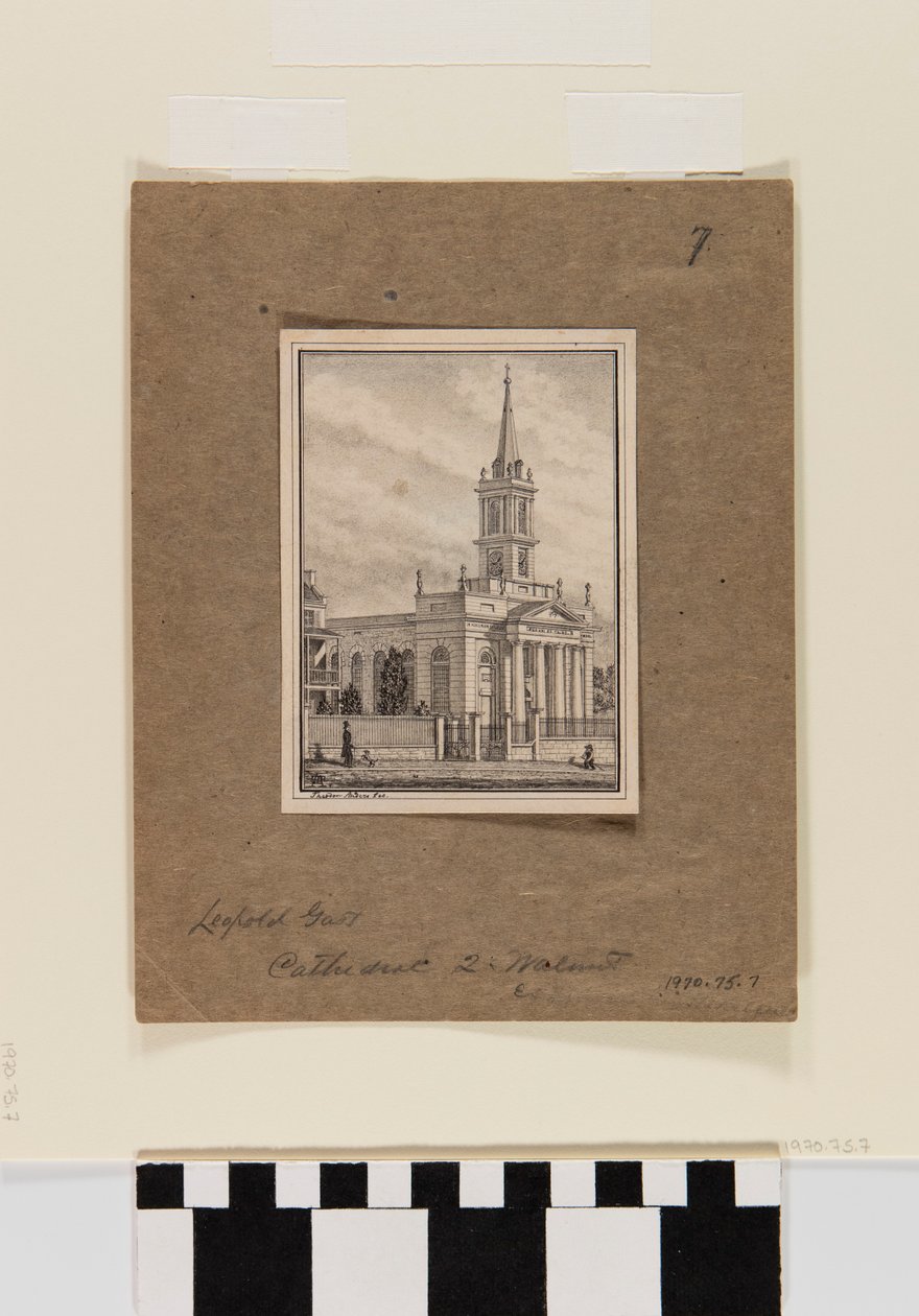 La cathédrale de Saint-Louis, maintenant plus communément connue sous le nom de la vieille cathédrale - Theodor Anders