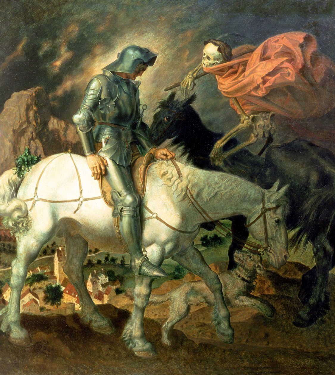 Don Quichotte avec la Mort, basé sur 