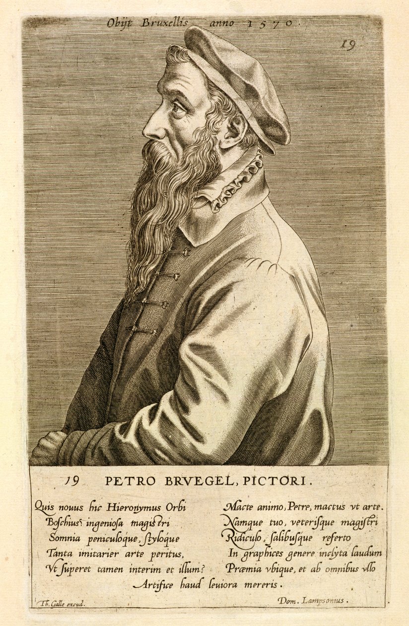 Portrait de Pieter Brueghel l