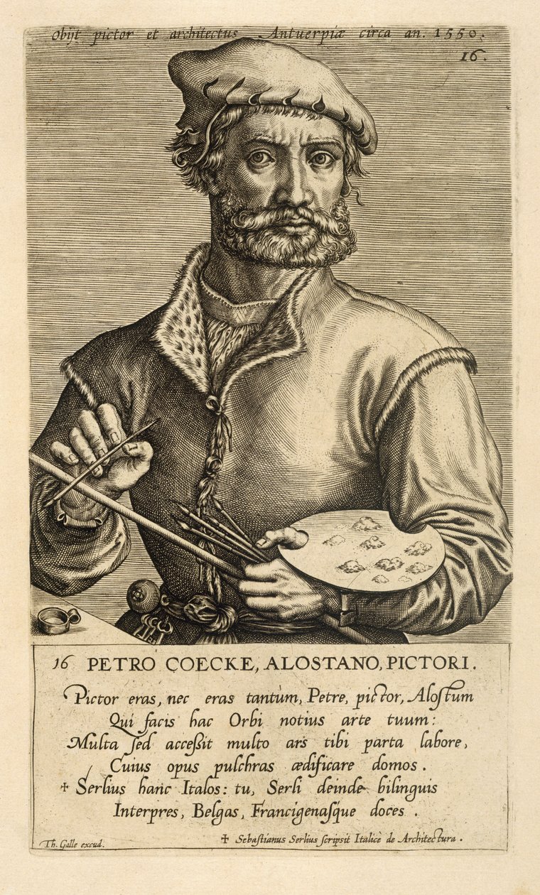 Portrait de Pieter Coecke van Aelst l