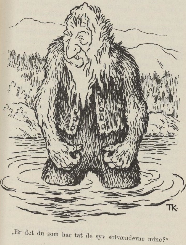 Bottes et le troll (Askeladden som stjal...til trollet) - Theodor Kittelsen