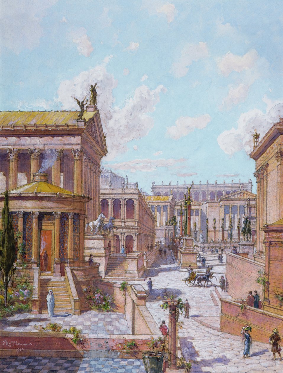 Le forum romain de l