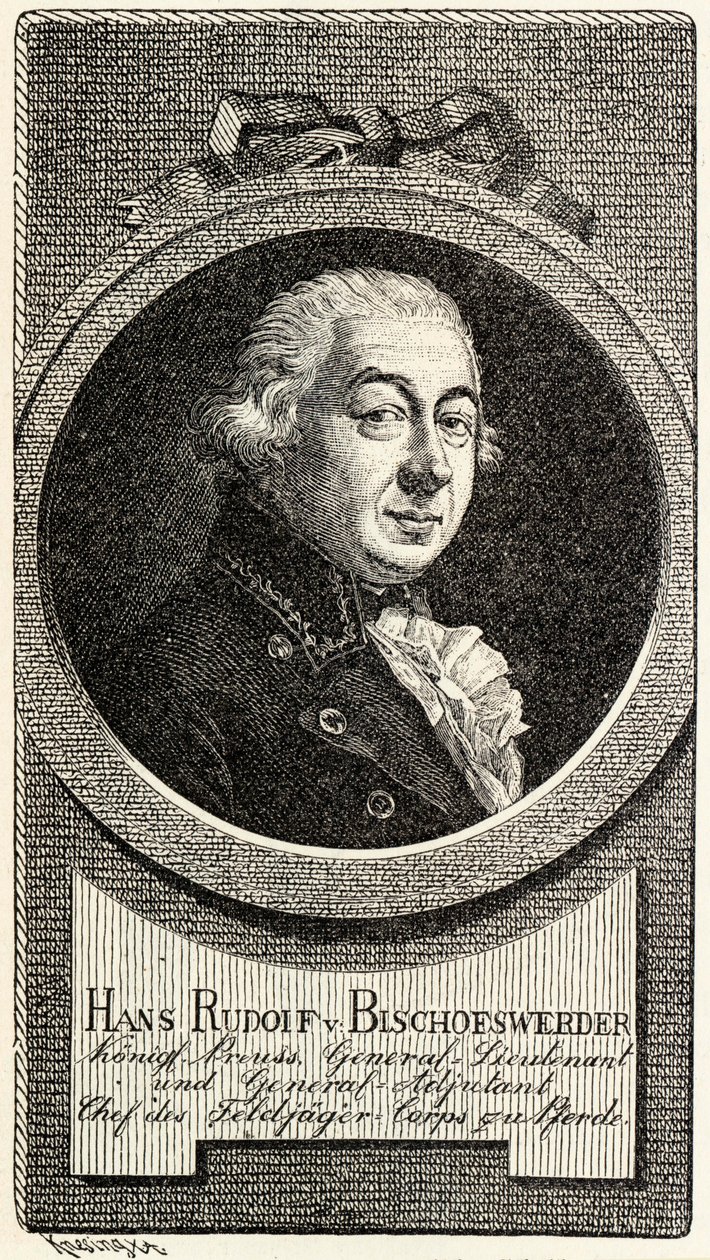 Johann Hans Rudolf von Bischoffwerder 1741-1803 - Theodor Knesing