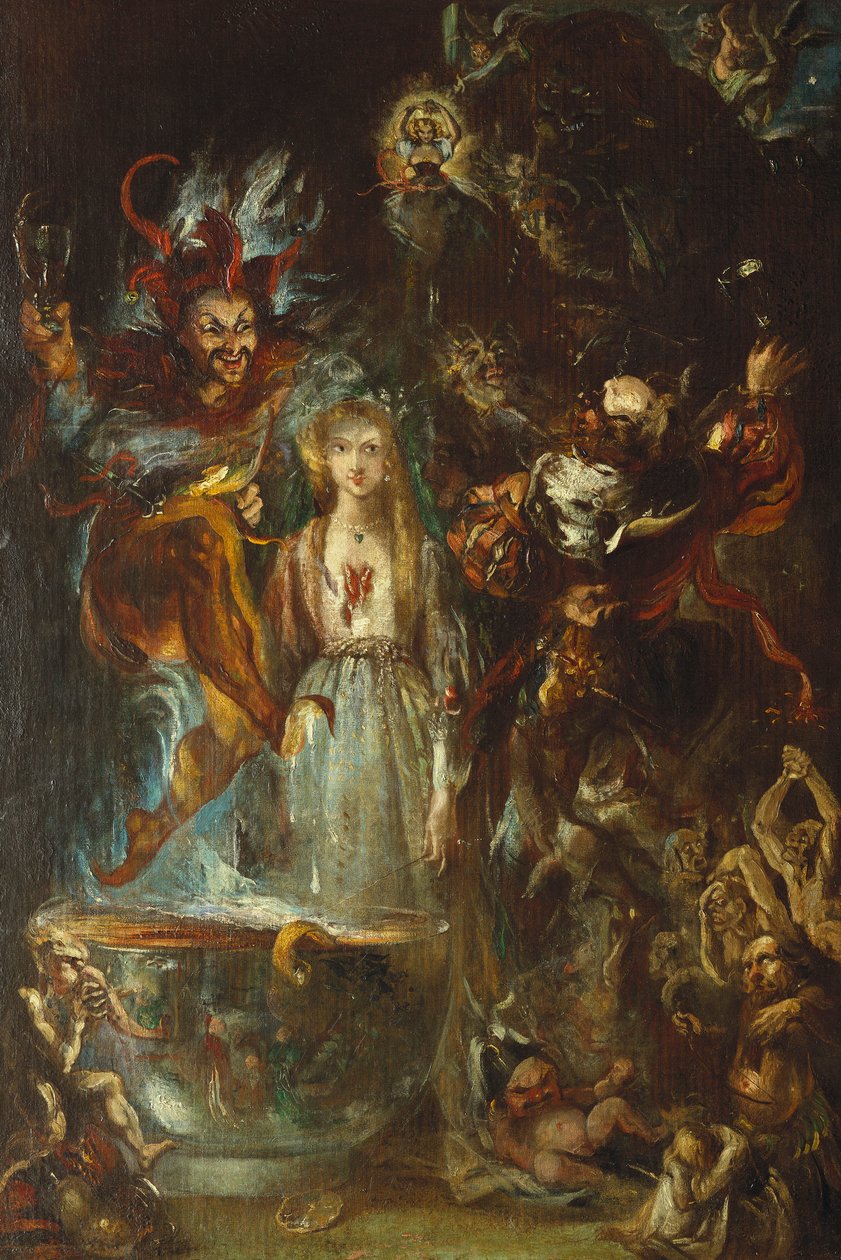 Une fantaisie basée sur "Faust" de Goethe, 1834 - Theodor M. von Holst