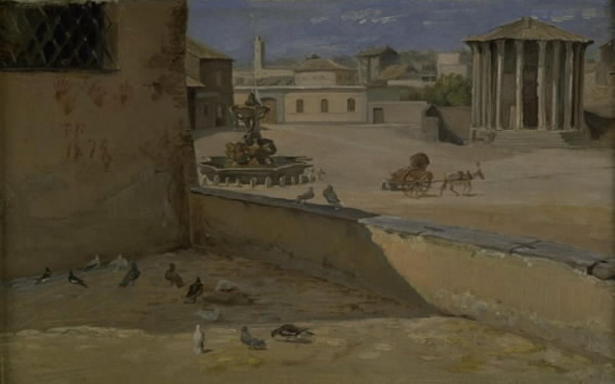 Le soi-disant temple de Vesta à Rome - Theodor Philipsen