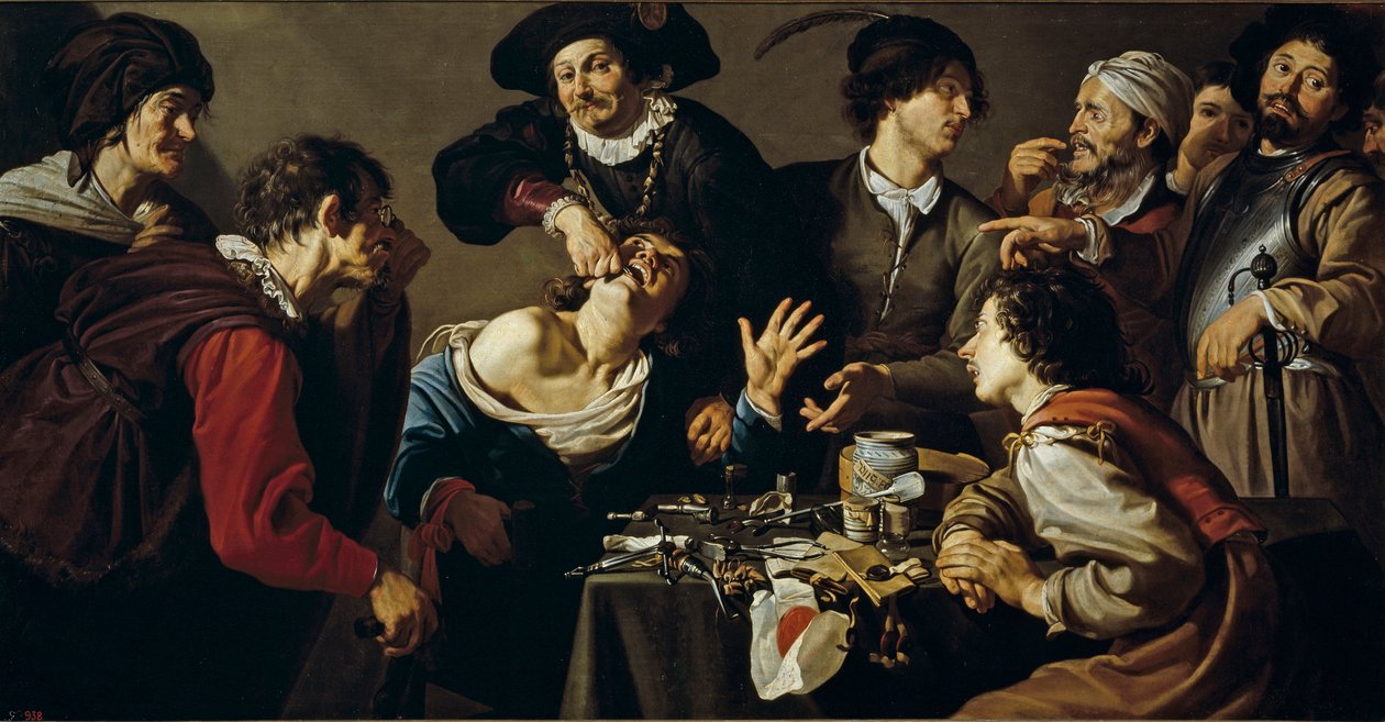 Le charlatan - Theodor Rombouts