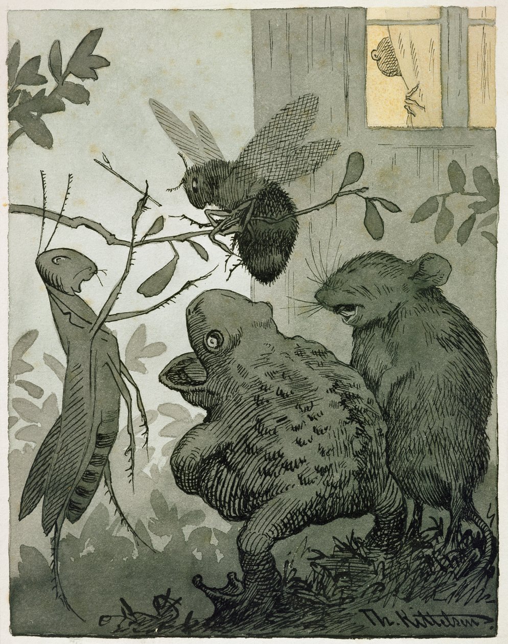 Une sérénade - Theodor Kittelsen