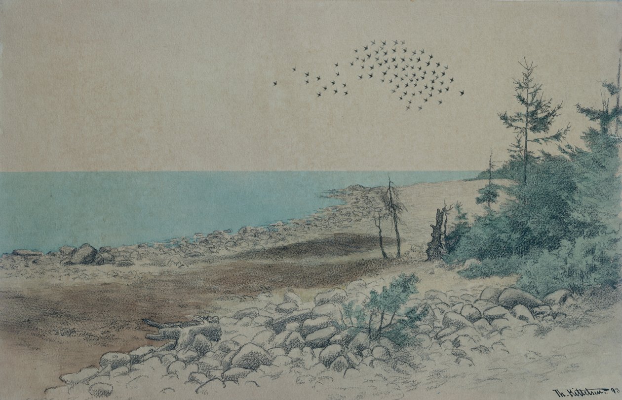 Jomfruland (peinture) - Theodor Severin Kittelsen