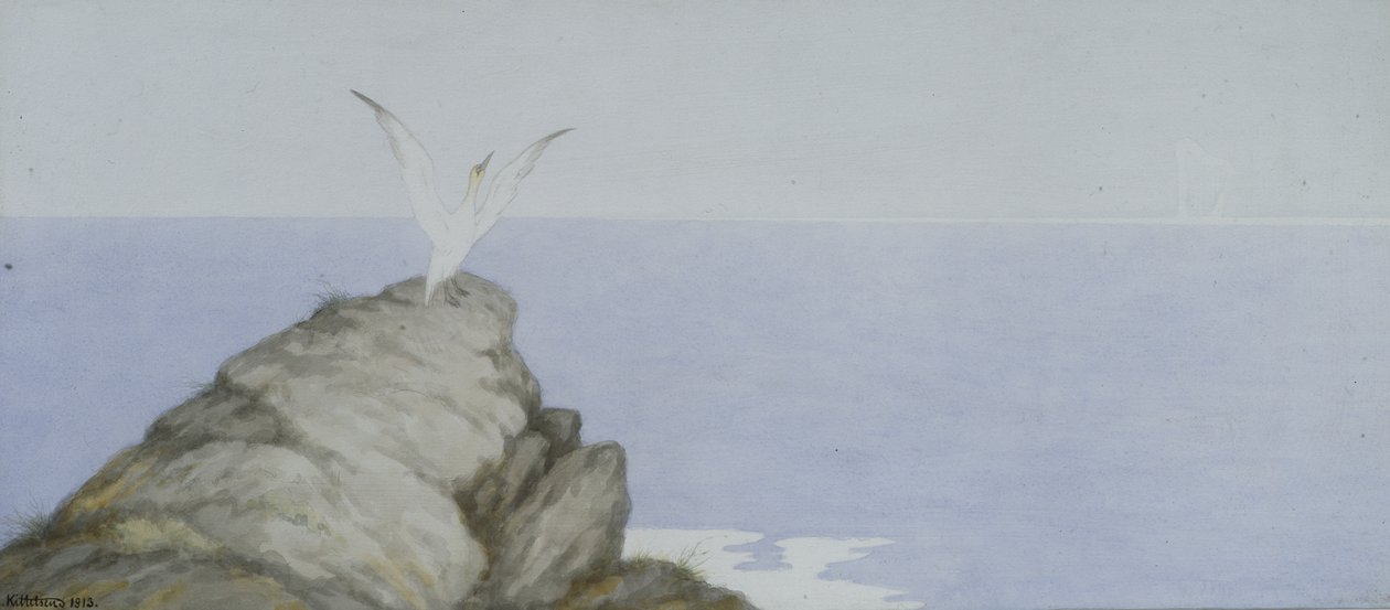 Oiseau de Mer - Theodor Kittelsen