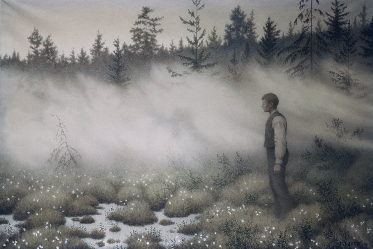 La nymphe disparue - Theodor Kittelsen