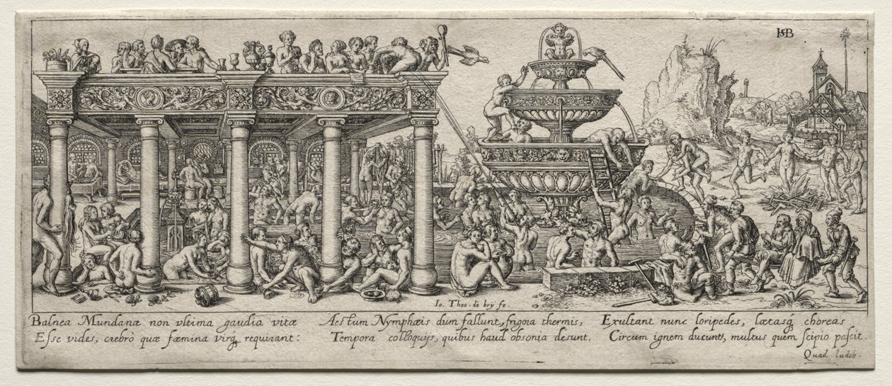 La Fontaine de Jouvence - Theodor de Bry