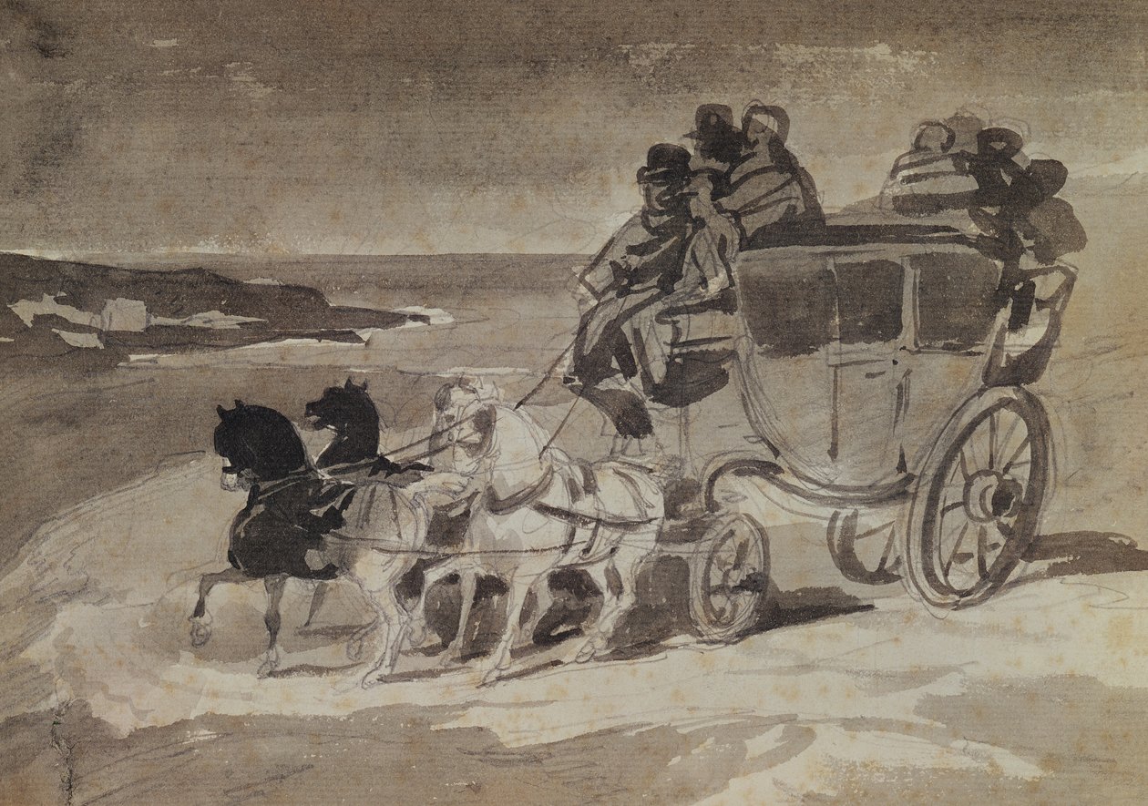 La Diligence - Theodore Gericault