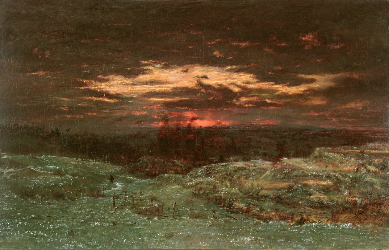 Effet de givre, 1845 - Pierre Etienne Theodore Rousseau