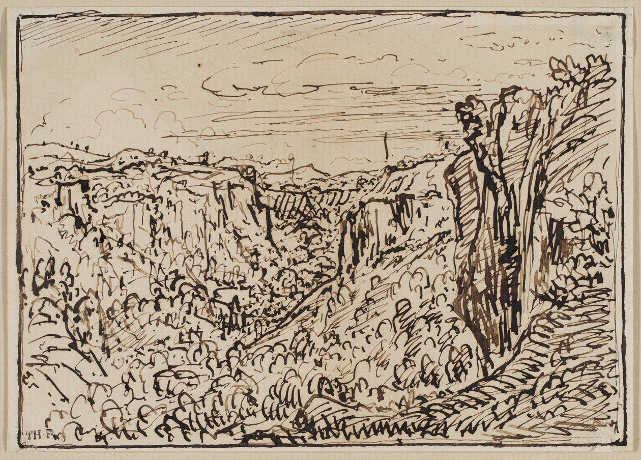 Paysage vallonné (Les Gorges de la Lizon) - Theodore Roussel