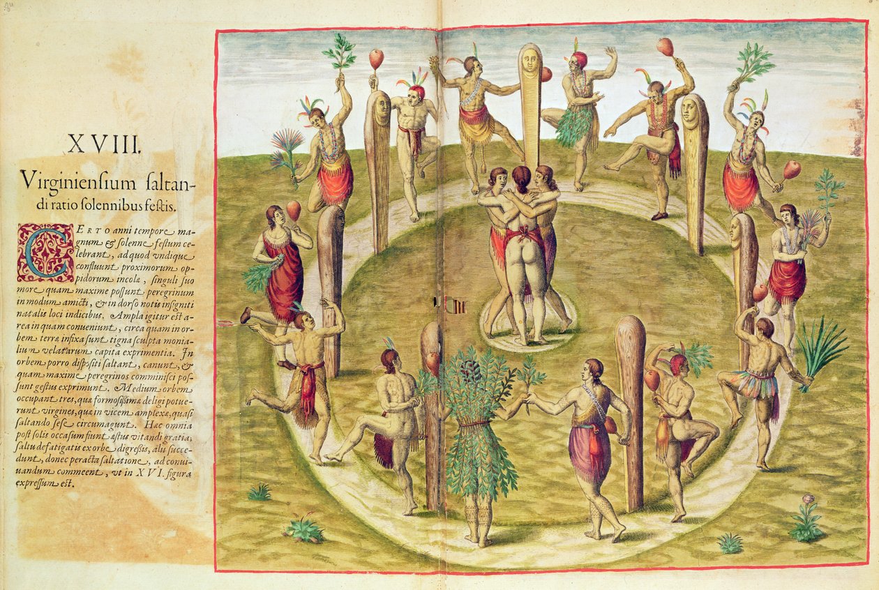 Admiranta Narratio, La danse rituelle de l