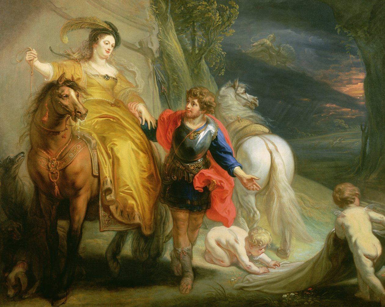 Didon et Énée - Theodoor van Thulden
