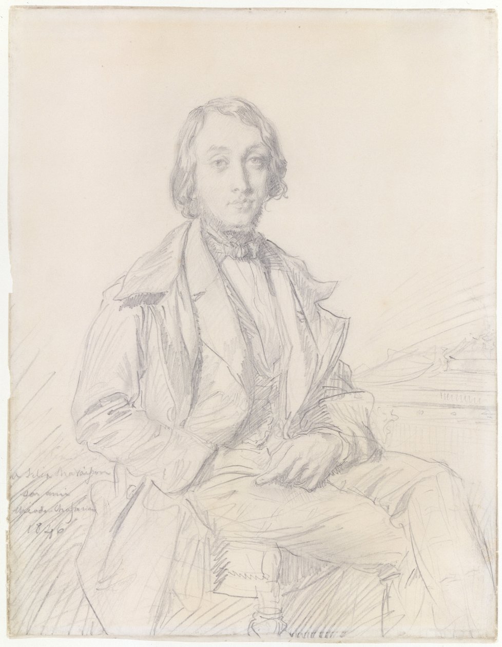 Portrait de Félix Ravaisson - Théodore Chassériau