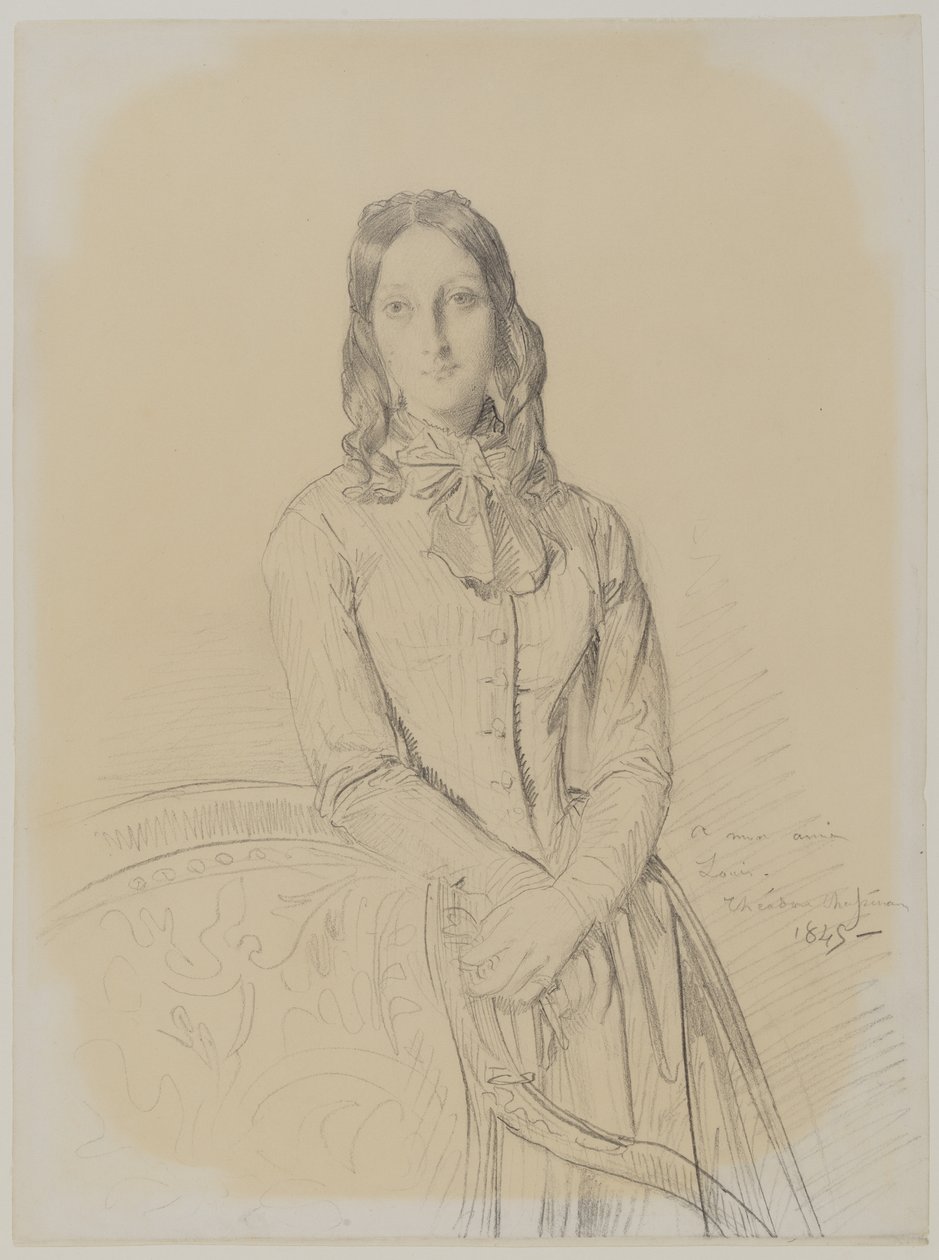 Portrait de Madame Ravaisson - Théodore Chassériau