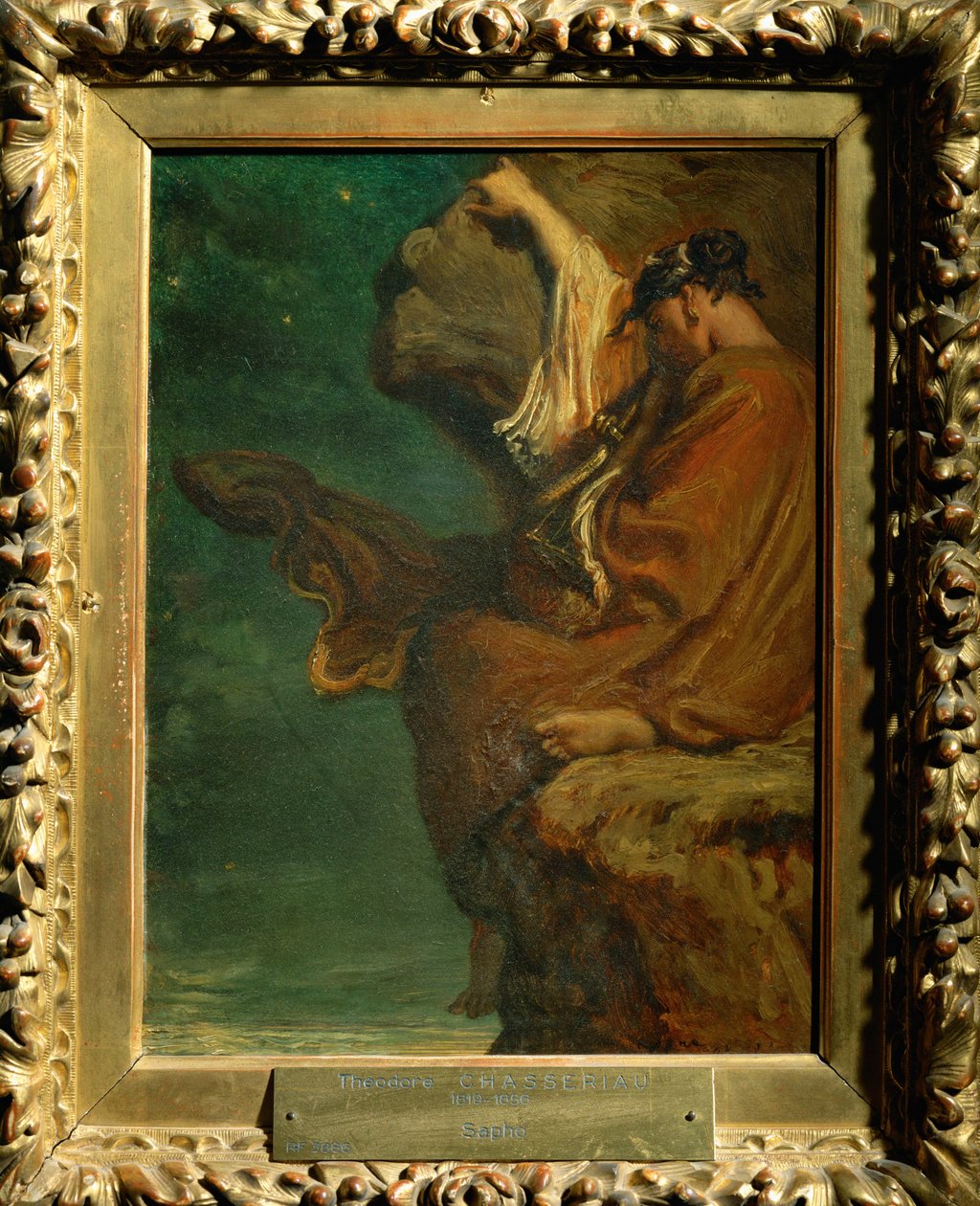 Sappho (haletante) - Theodore Chasseriau