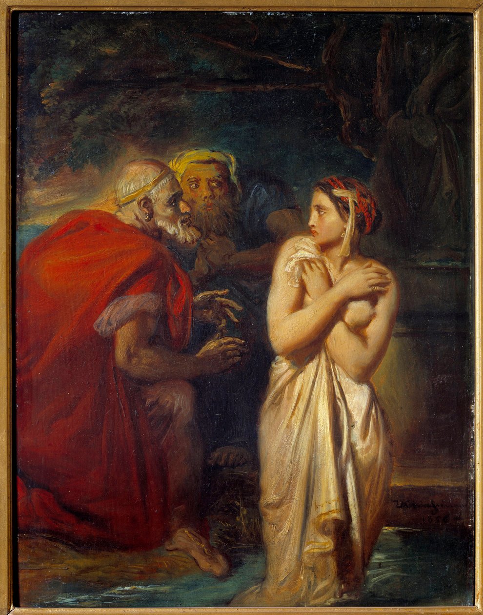 Suzanne et les vieillards - Théodore Chassériau
