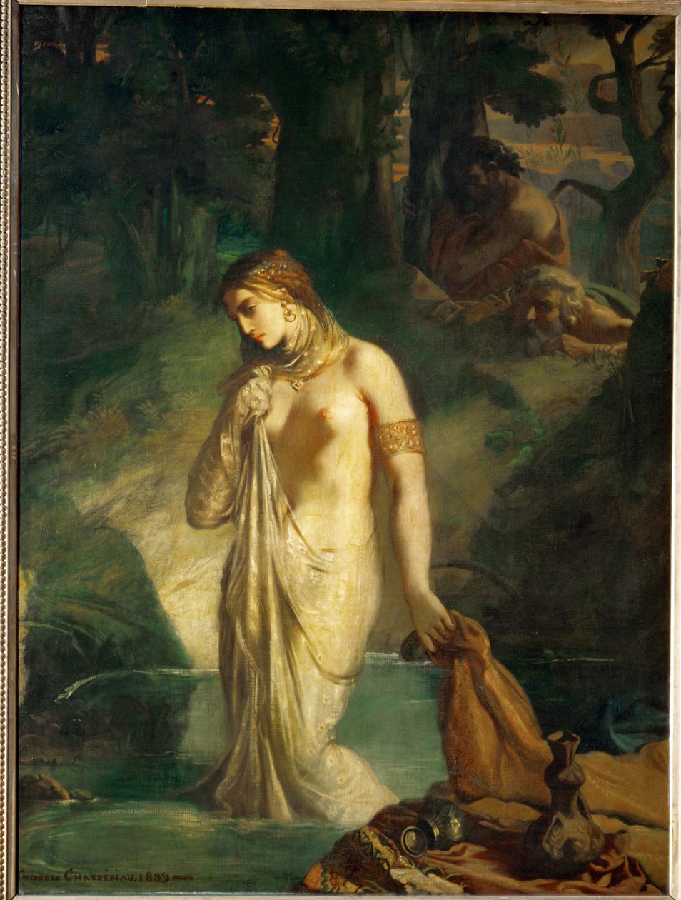 Suzanne au bain - Susanna in her bath ... - Théodore Chassériau