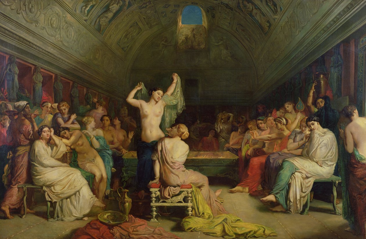 Le Tepidarium - Theodore Chasseriau