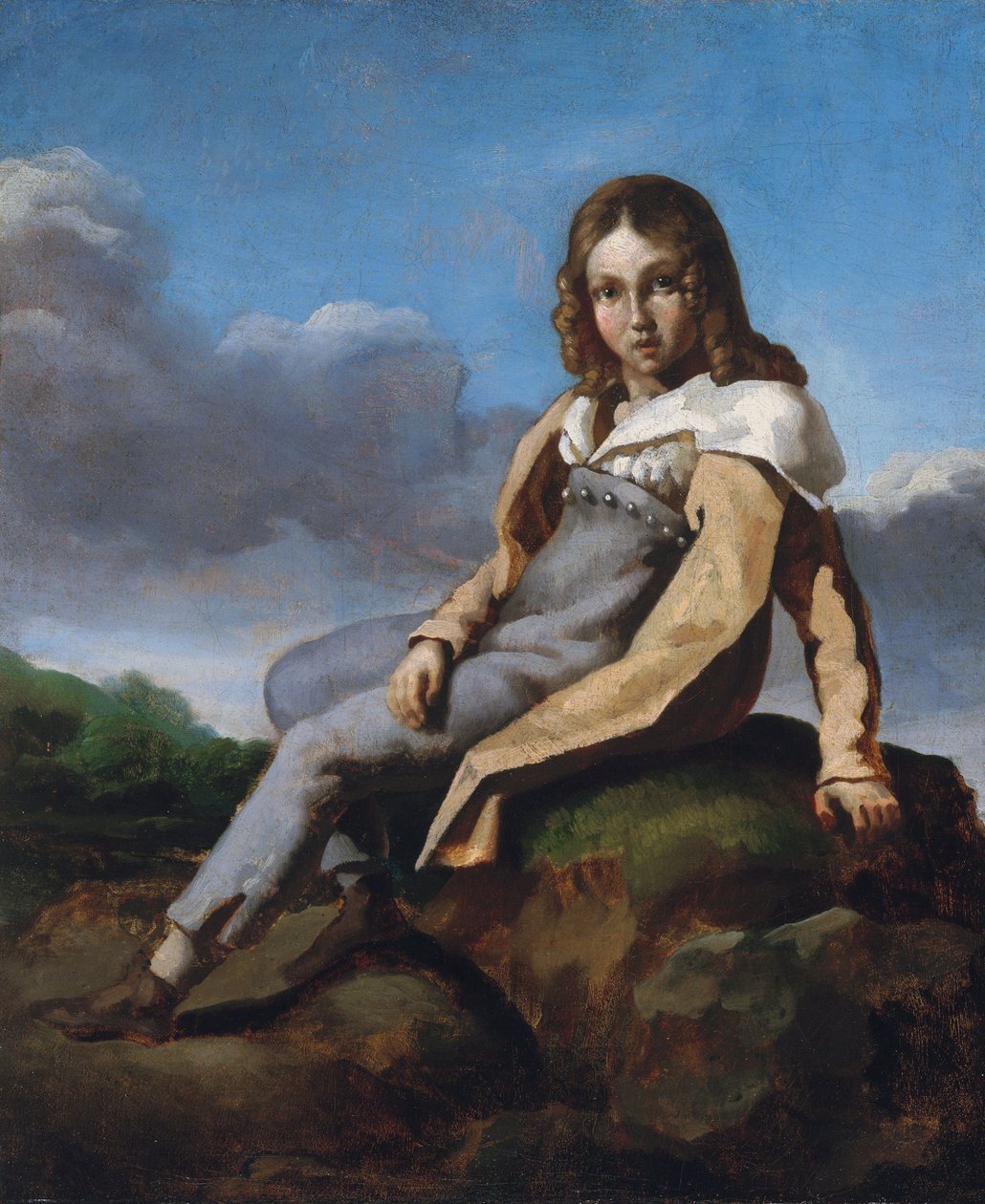 Alfred Dedreux (1810-1860) enfant - Theodore Gericault