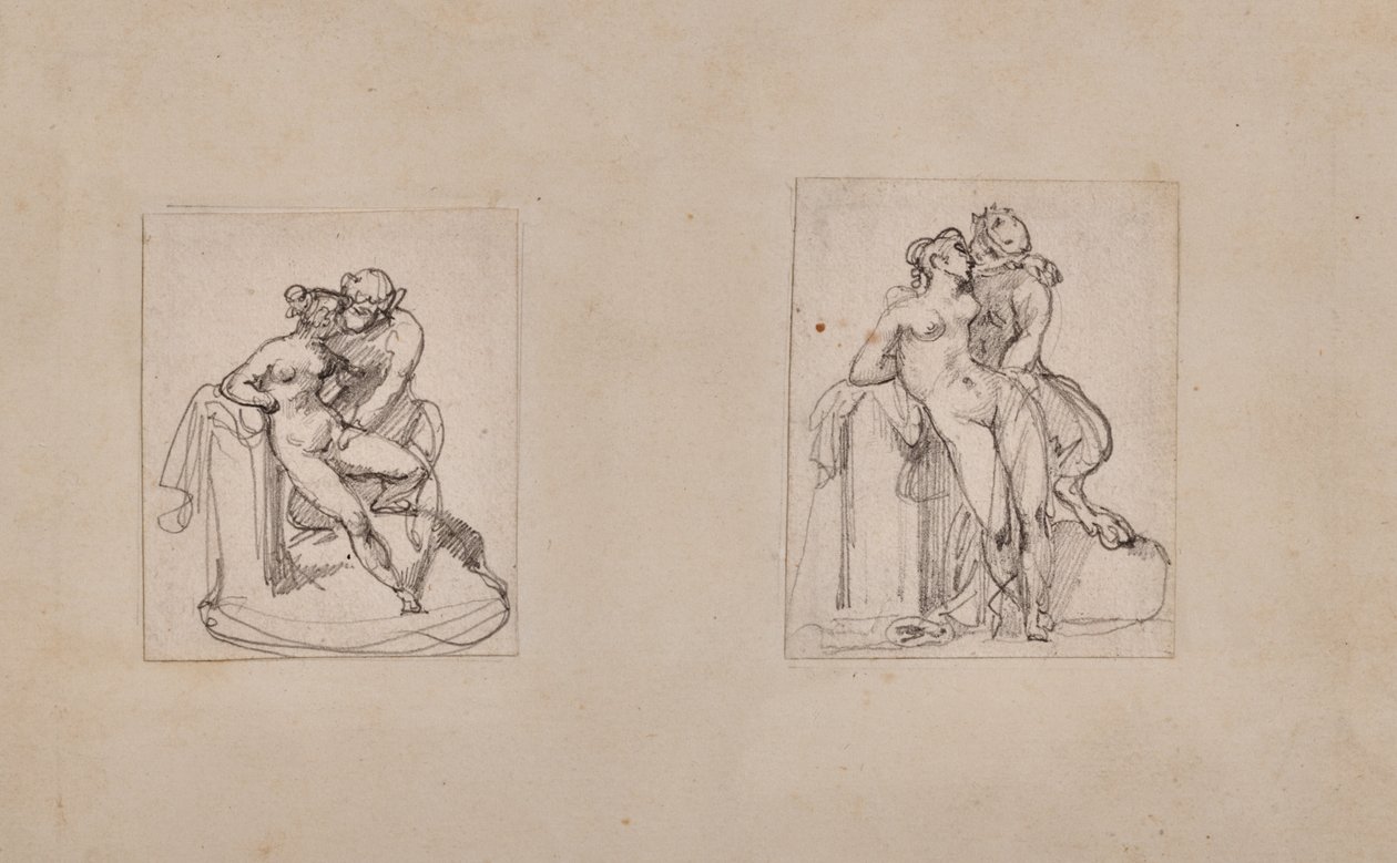 Antiope violée par Jupiter sous la forme d