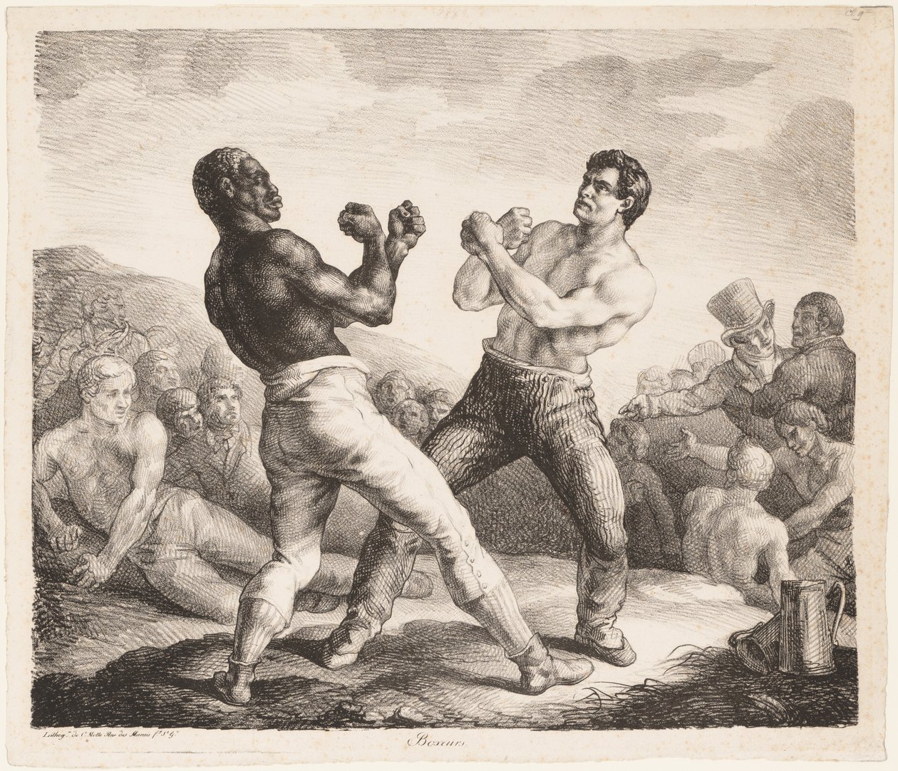Boxers - Theodore Gericault