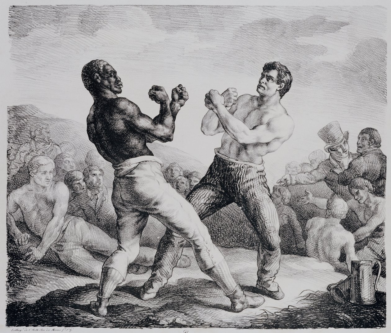 Boxeurs, 1818 - Theodore Gericault