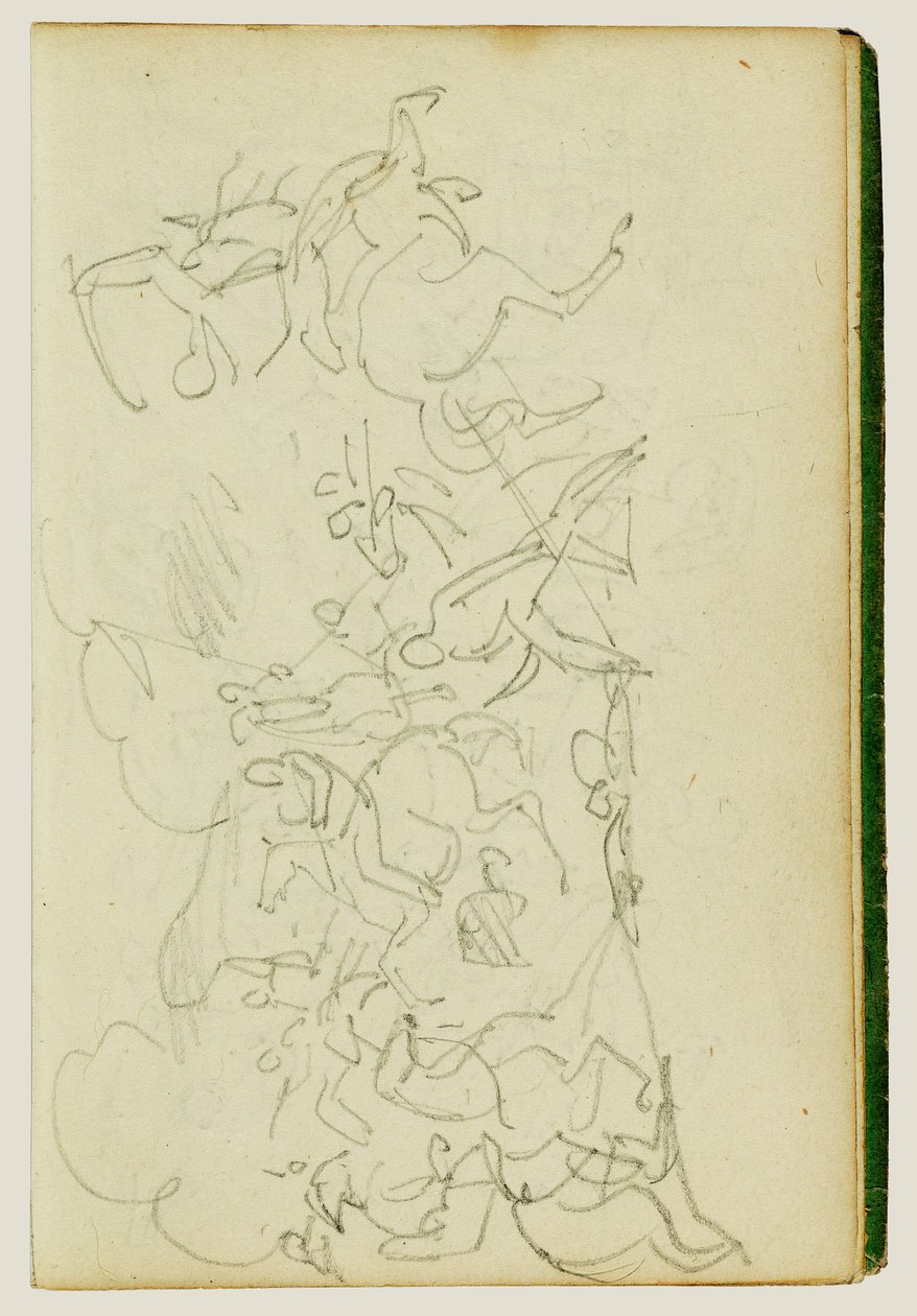 Bataille de cavalerie - Theodore Gericault