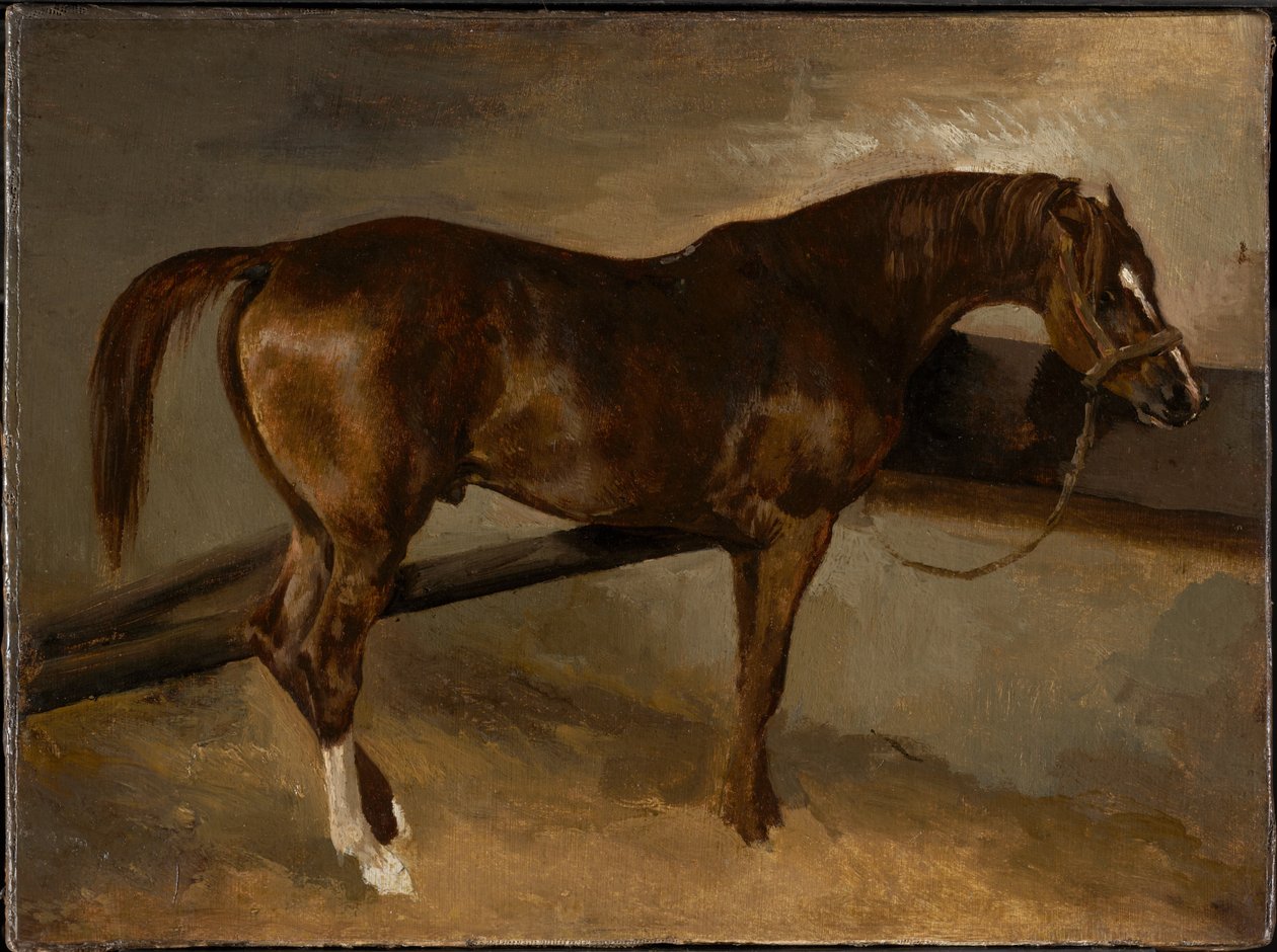 Derviche dans son étable - Theodore Gericault