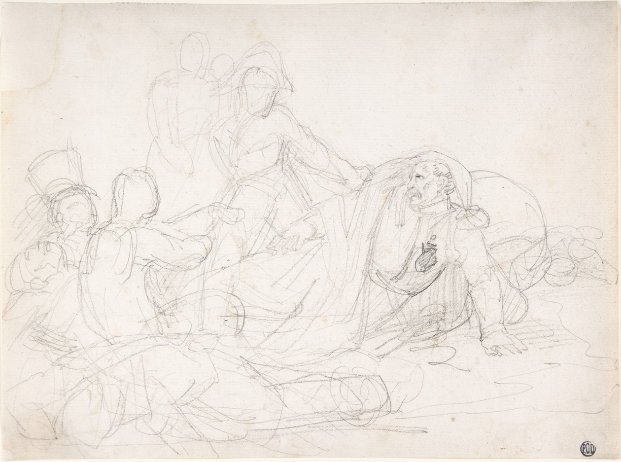 Soldats tombés au combat - Theodore Gericault