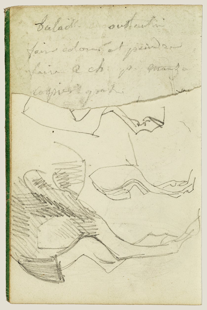 Études sur les chevaux - Theodore Gericault