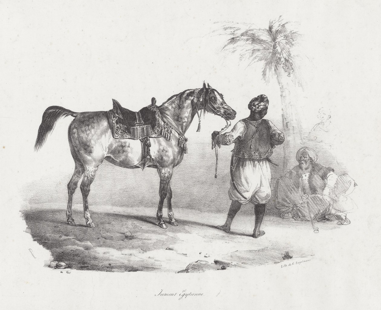 Jument Égyptienne (An Egyptian Mare) - Theodore Gericault