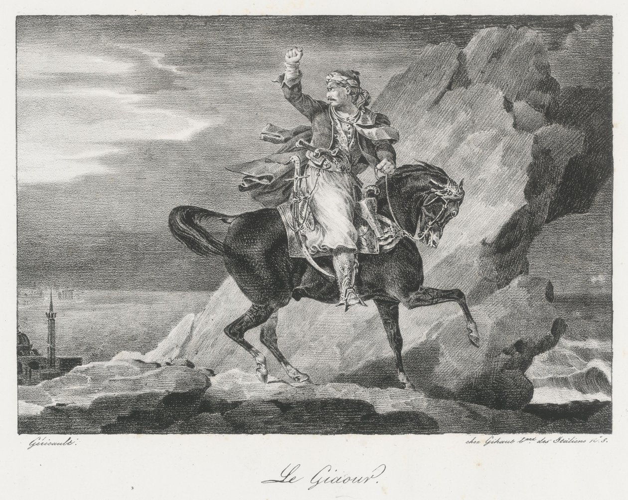 Le Giaour (The Giaour) - Theodore Gericault