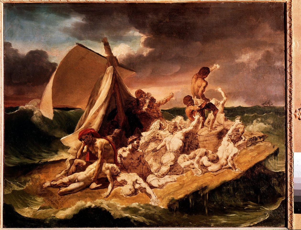 Étude préparatoire pour le Radeau de la Méduse - Theodore Gericault