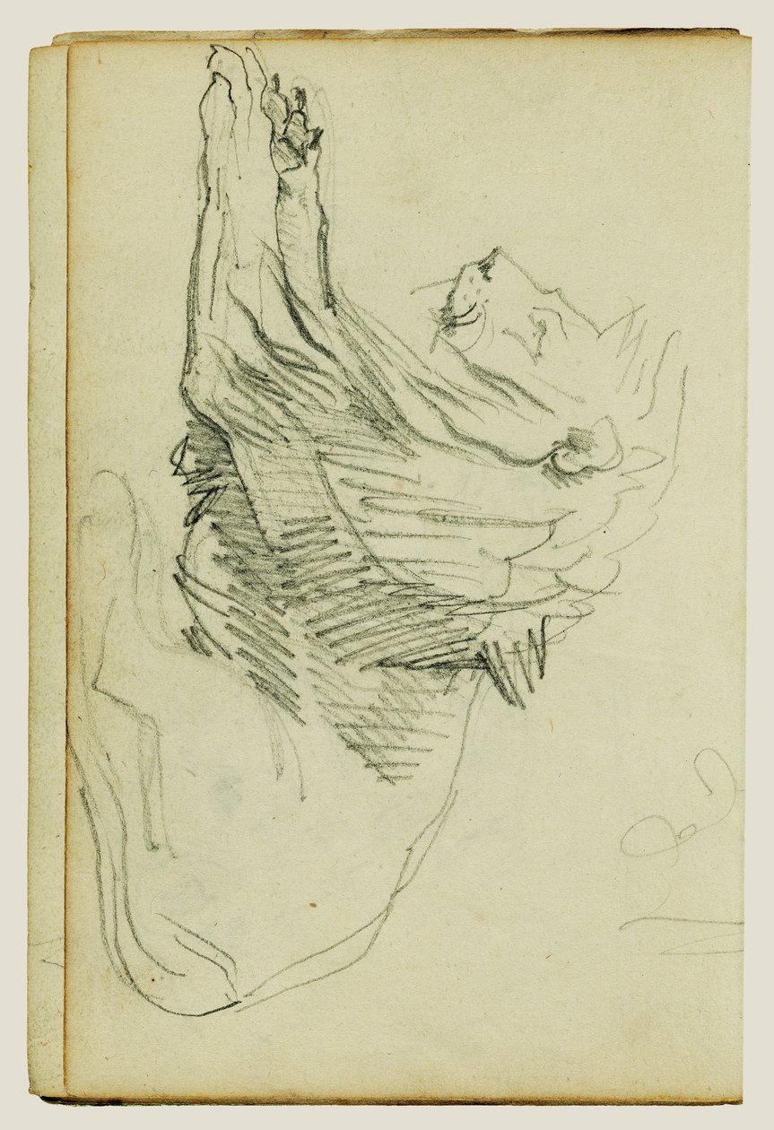Lion assis - Theodore Gericault