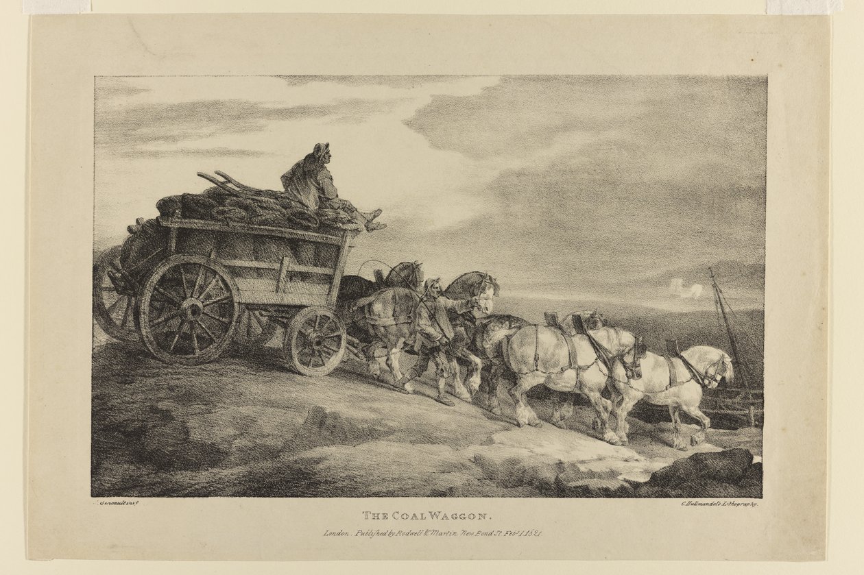 Le Wagon de charbon, de Divers sujets dessinés d