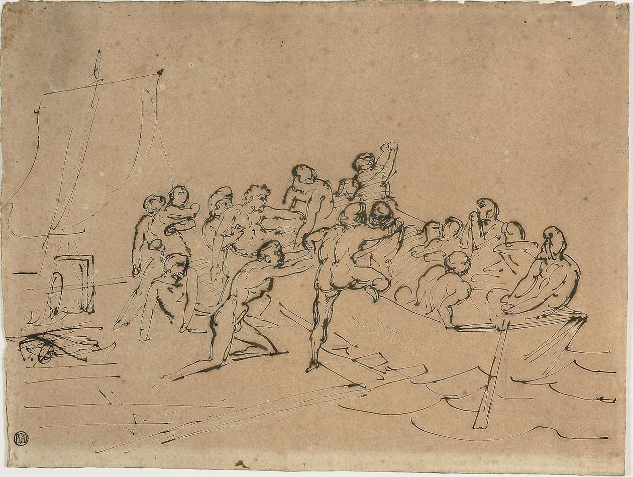 Le Sauvetage des survivants du Radeau de la Méduse - Theodore Gericault