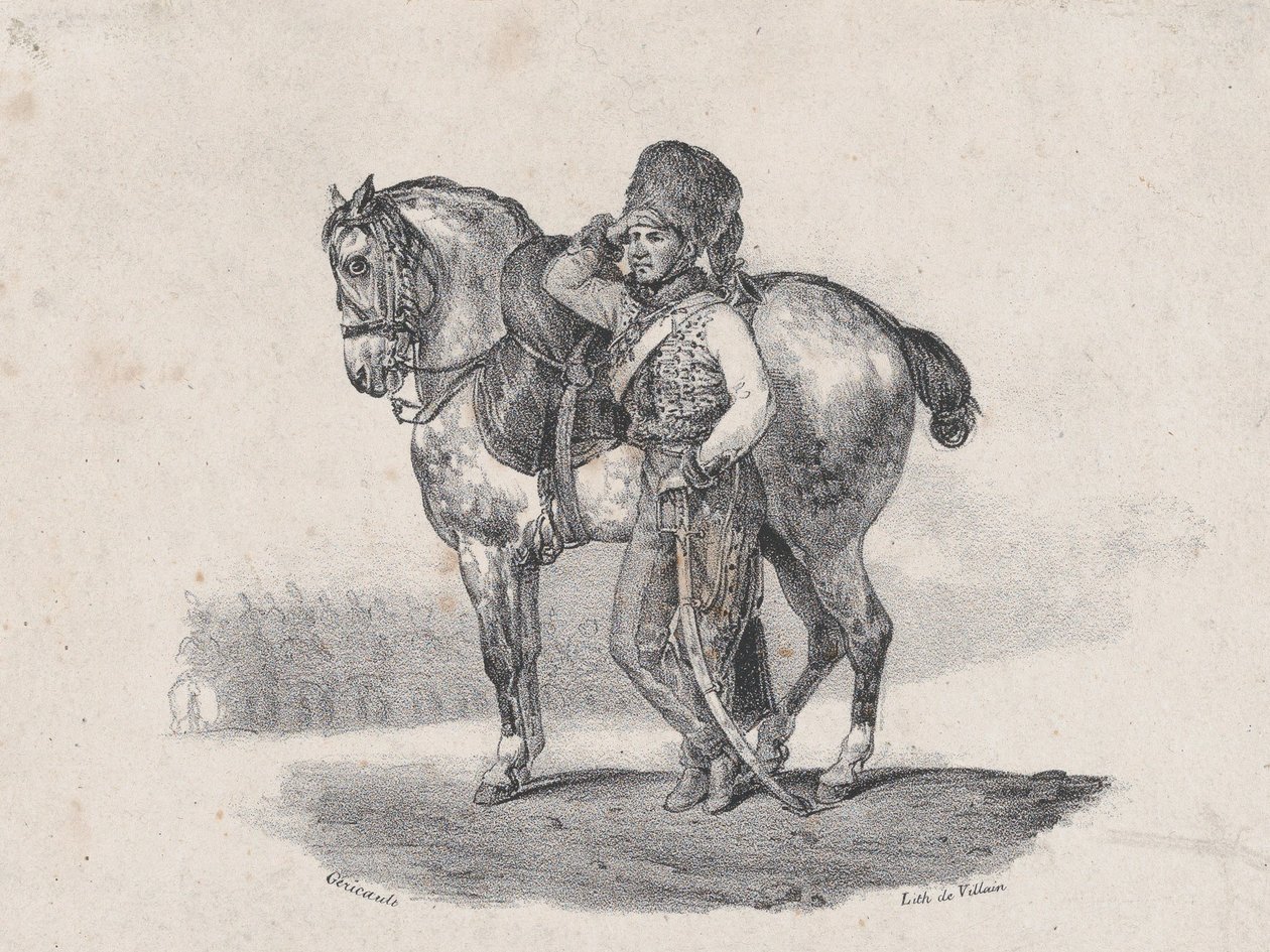 La trompette des hussards, 1823 - Theodore Gericault