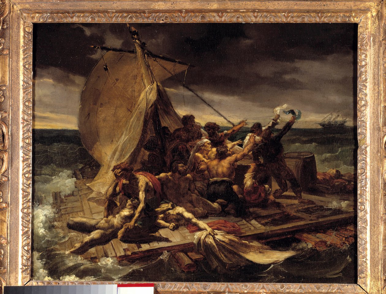 Le radeau de la Méduse. Premières esquisses - Theodore Gericault