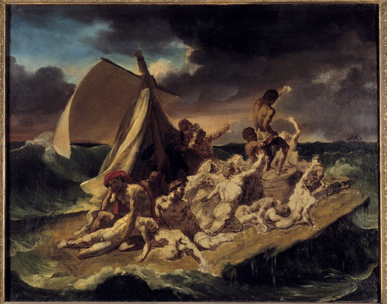 Le radeau de la Méduse (esquisse) - Theodore Gericault