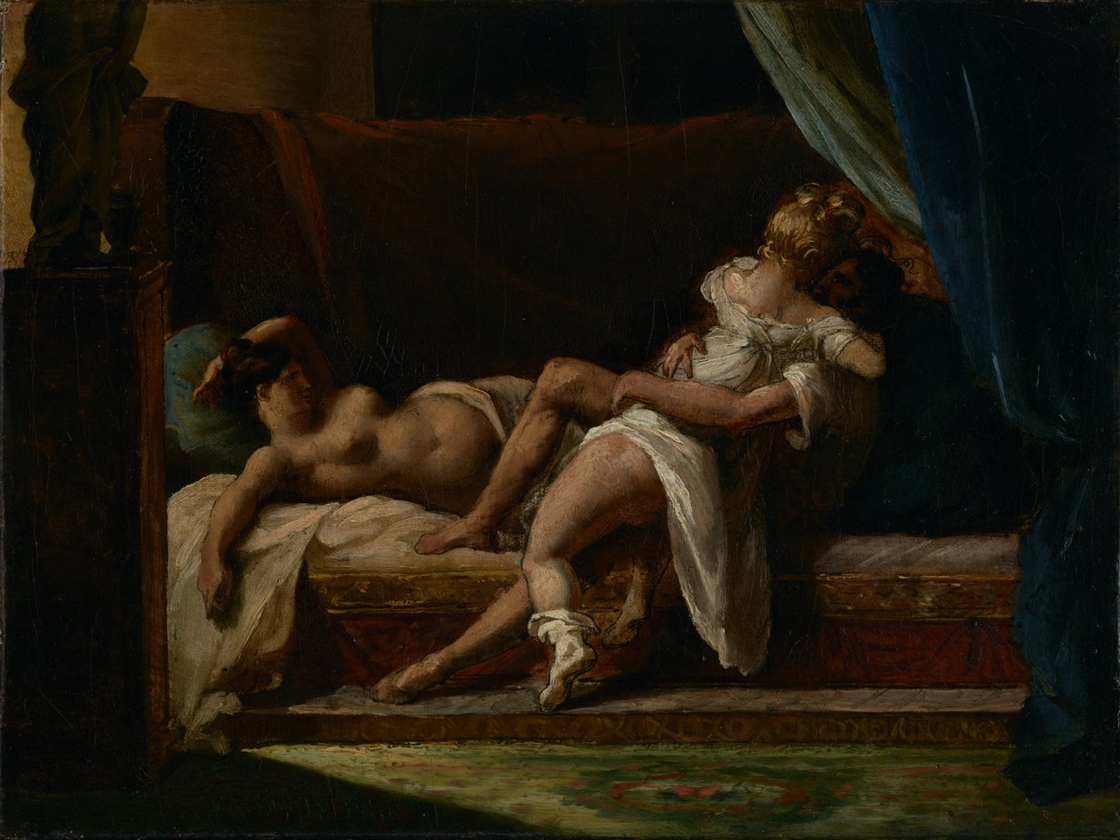 Trois amants - Theodore Gericault