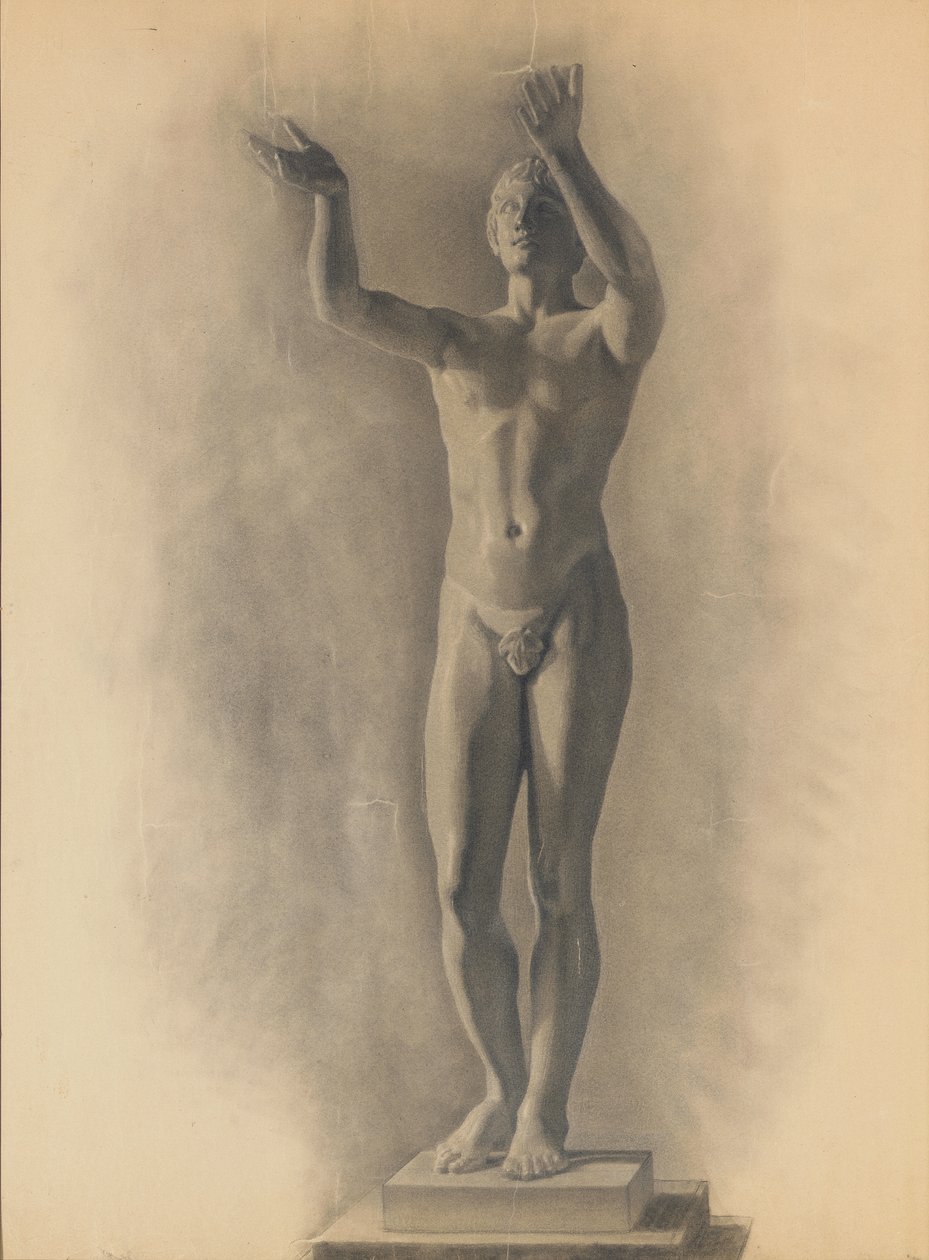 Étude de la figure masculine, 1875 - Theodore Robinson