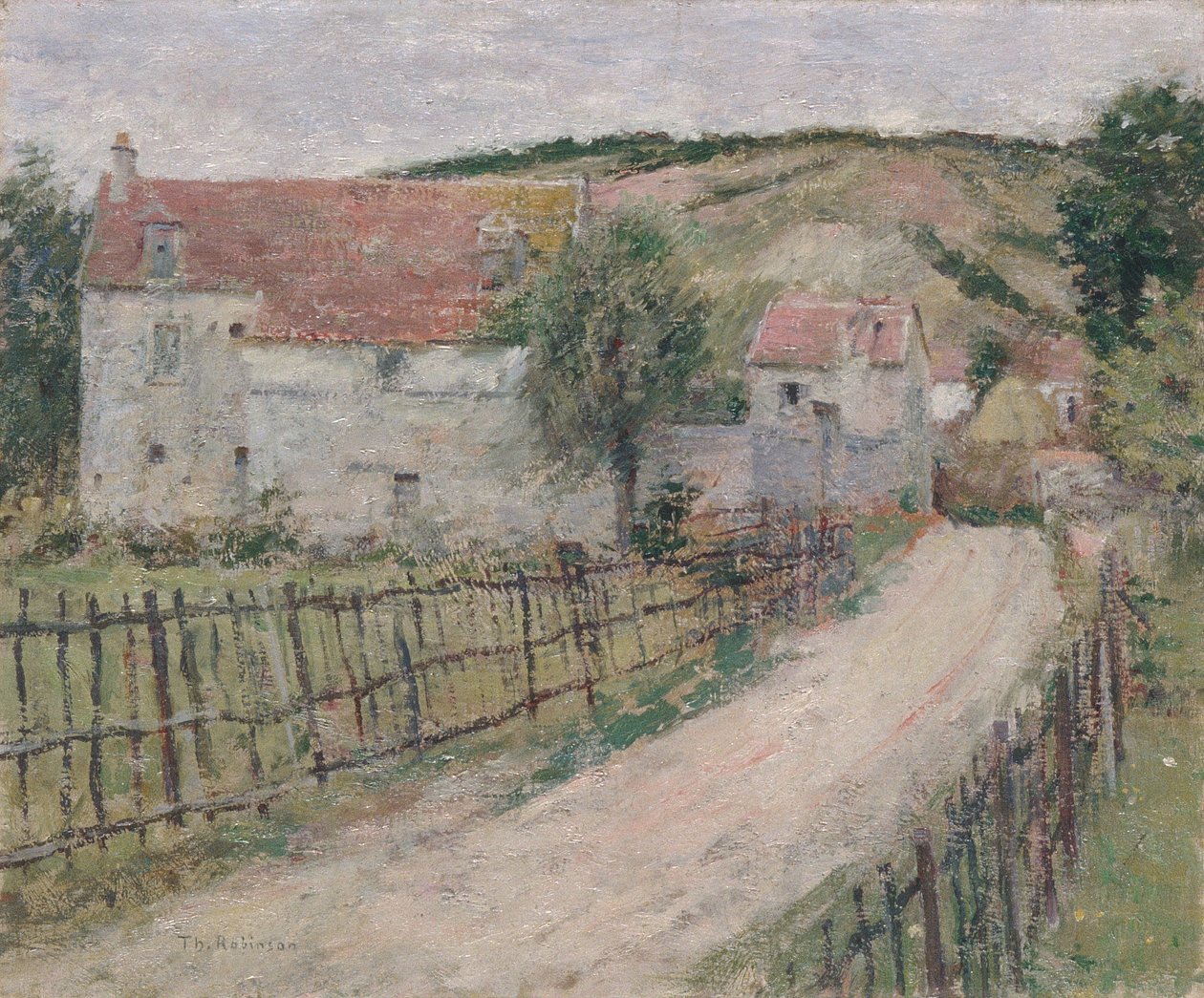 Le vieux moulin - Theodore Robinson