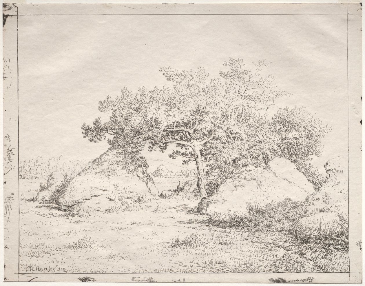 Cerisier à Blau - Theodore Rousseau