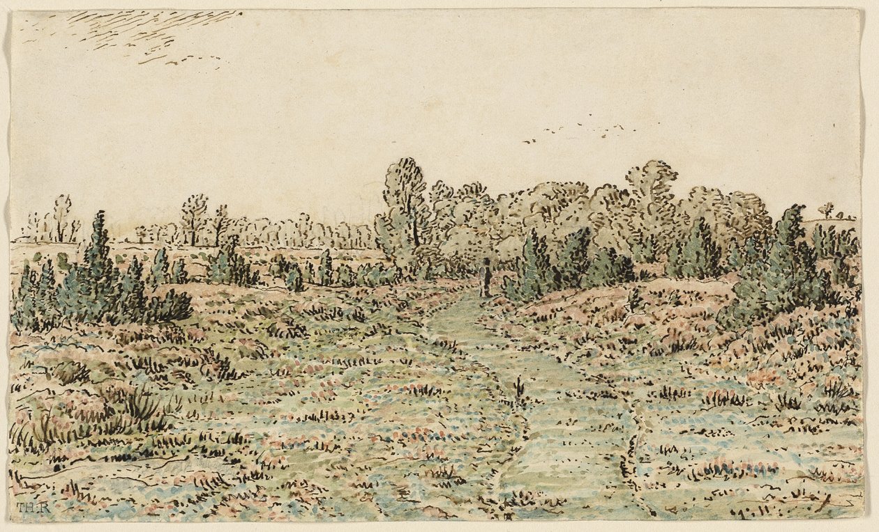 Sentier dans les Barbizonnières - Theodore Rousseau