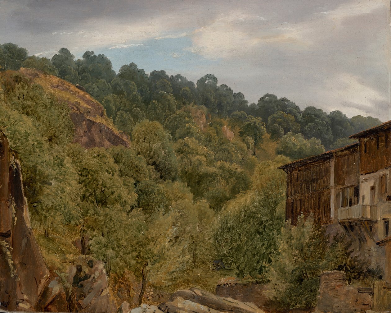 Paysage en Auvergne - Theodore Rousseau